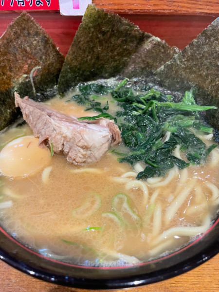 「ラーメン並盛」@横浜家系ラーメン 大将家の写真
