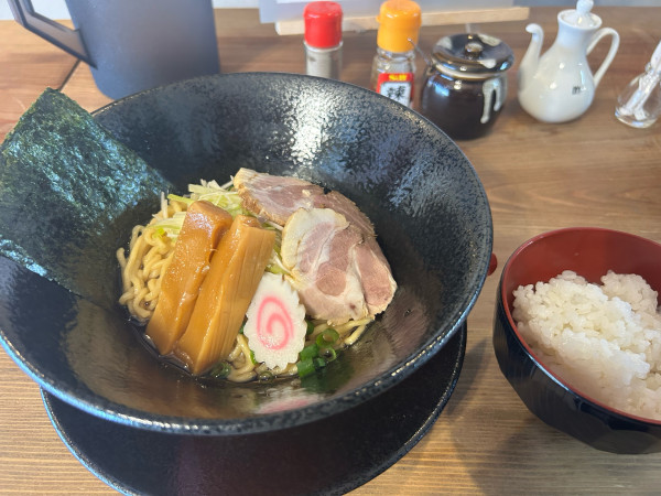 「ネギ油そば1000円、半ライス100円」@油そば 笹森家の写真