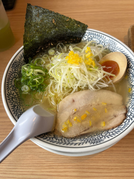 「柚子塩ラーメン」@丸源ラーメン 所沢北野店の写真