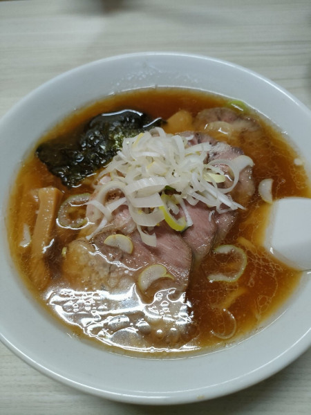 「昔ながらの中華そば＋豚丼セット」@寺カフェ 中華そば水加美の写真