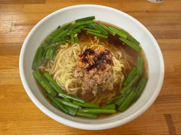 「台湾ラーメン+炒飯(ラーメンセット)750円」@鳳林の写真