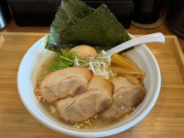 「限定・利尻昆布と鯛だしのらぁめん 全部1400円」@らぁめん 麺彩家の写真