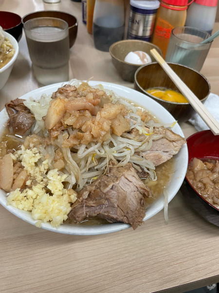 「ラーメン(300g)」@ラーメン荘 歴史を刻め 世田谷店の写真