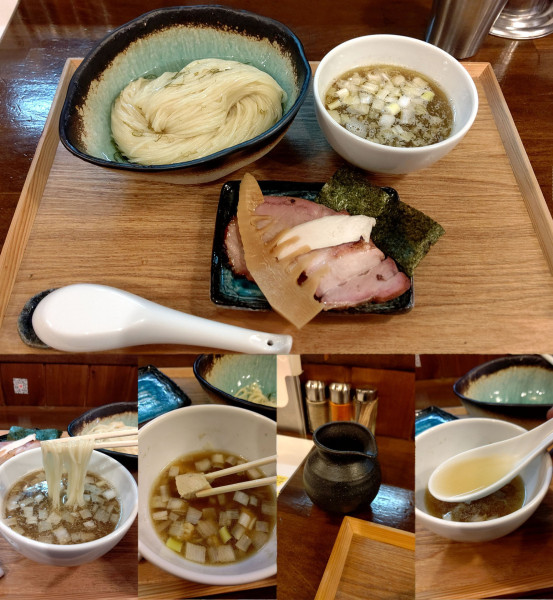 「本日の限定『牛煮干つけそば(¥1400)』」@CLAM＆BONITO貝節麺RAIKの写真