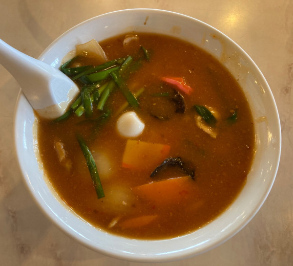 「マルカンラーメン780円」@マルカンビル大食堂の写真