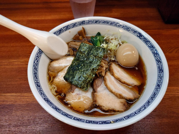 「チャーシューそば」@支那そば ともの写真