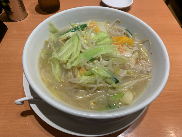 「タンメン」@日高屋 田町東口店の写真