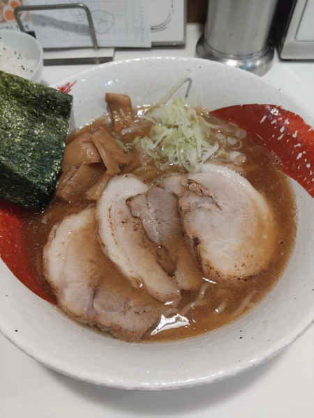 「ひらご煮干チャーシューめん」@麺や 桜木の写真