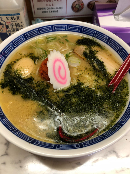 「辛味噌ラーメン」@山形辛味噌らーめんだるまの写真