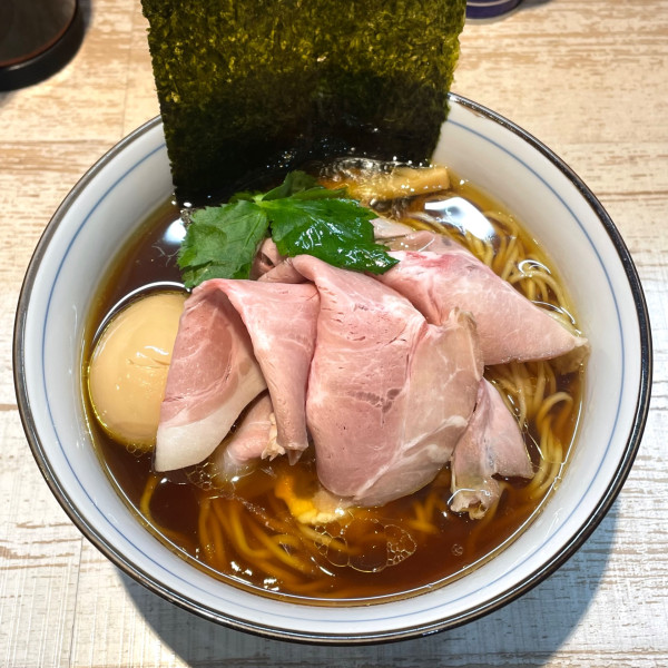 「特製四つ葉そば」@中華そば 四つ葉の写真