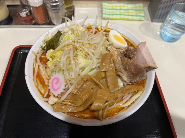 「中華そば（並）担々野菜」@所沢大勝軒の写真