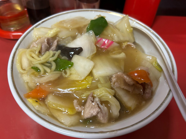 「長崎風チャンポン麺750円」@中華園 珍満の写真