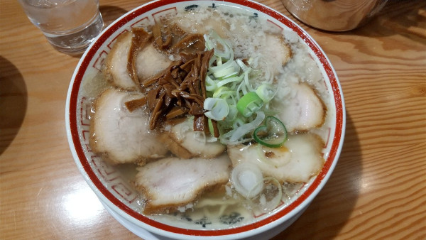 「肉そば ライス」@田中そば店 東京オペラシティ店の写真