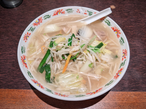 「タンメン：670円」@酔仙楼の写真