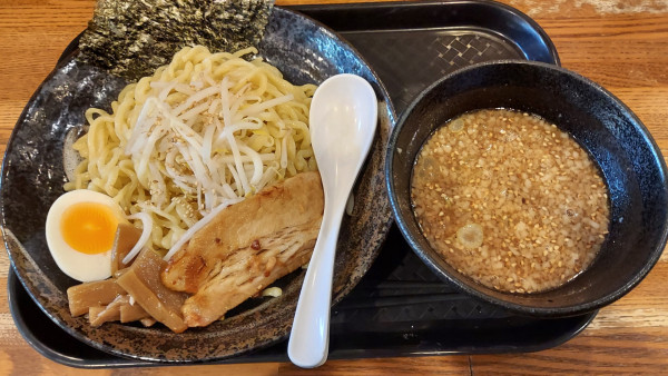 「醬油つけ麵 1030円」@メガらーめんの写真