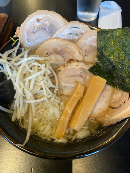 「塩チャーシューメン➕大盛（無料）➕麺固め」@麺屋じんべえの写真