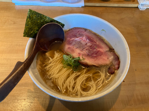 「中華そば」@中華蕎麦 蘭鋳の写真