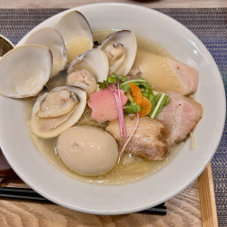 特製地はまぐり中華蕎麦(塩:1450円)