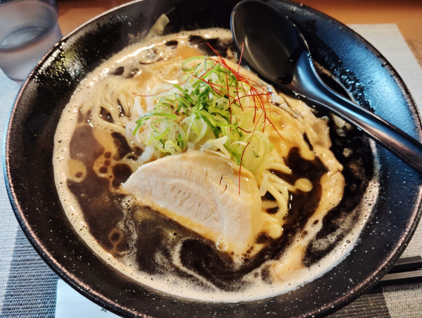 「天草大王濃厚黒味噌ラーメン」@我羅奢の写真