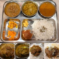 ３種のカレープレート　1500円