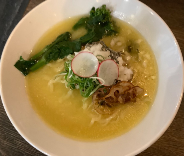 「[ゲリラ限定]真・地鶏白油そば」@Joe-Luck NOODLE'sの写真