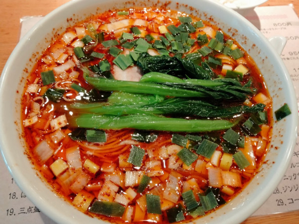 「さんらーめん＋ご飯」@東京担担麺本舗 ゴマ屋の写真