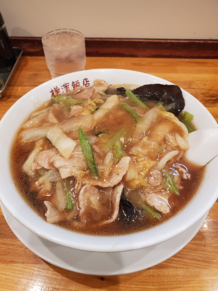 「肉ソバ」@横浜飯店の写真