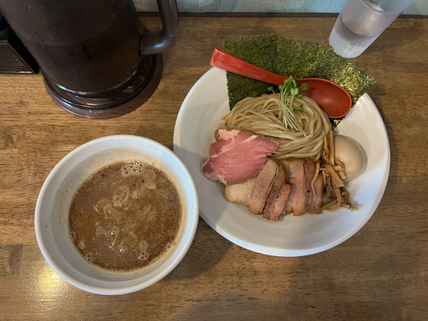 「魚介豚骨つけオールスター（1250円）」@めん屋 平右衛門の写真