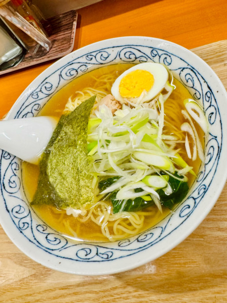 「しなそば750円」@金糸細麺 彩の写真