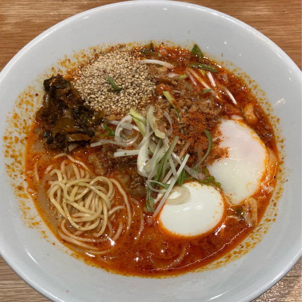 「からか麺(PM価格550円)温玉140円半熟塩味玉140円」@博多一風堂 ららぽーとTOKYO-BAY店の写真