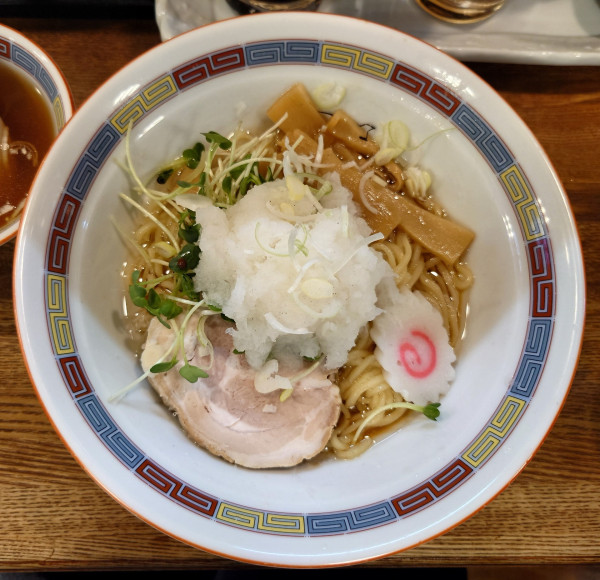 「おろし油そば(800円)」@宝華らぁめんの写真