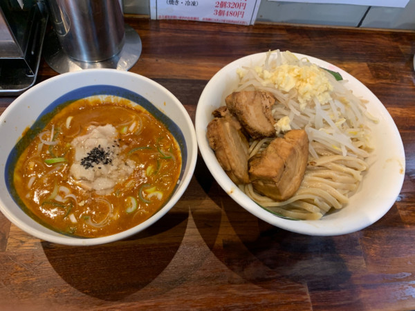 「味噌つけ麺」@雷 北松戸本店の写真