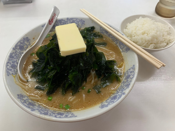 「みそわかめバターラーメン 920円」@くるまやラーメン 清瀬店の写真