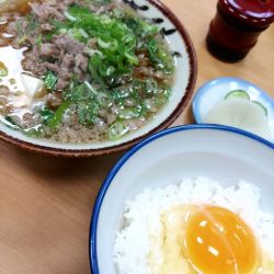 肉吸い豆腐入り＆少玉