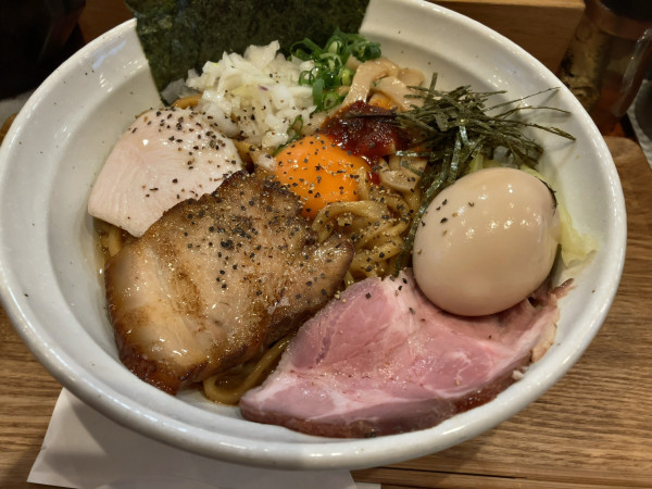 「まぜそば」@千日紅の写真