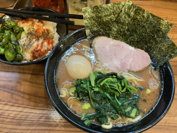 「らーめん」@横浜家系らーめん 二代目 武道家の写真