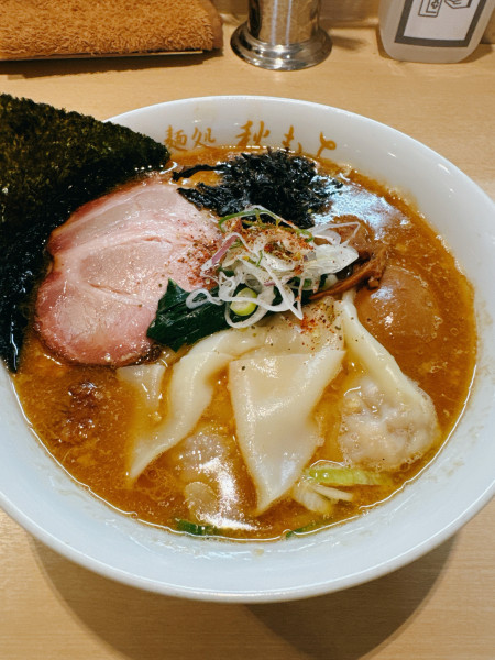 「特製味噌ラーメン」@麺処 秋もとの写真