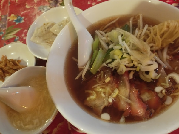 「ランチ チャーシュー麺(セット)(800)」@福楼の写真