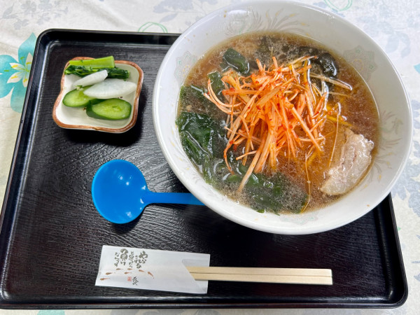 「ネギラーメン(650¥)」@はっちゃん食堂の写真