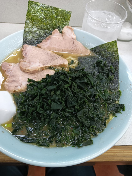 「みそわかめラーメン」@ラーメンショップ大和 港南店の写真
