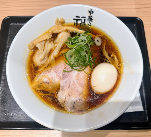「中華そば 贅の盛り」@極上中華そば 福味 東京駅KITTE店の写真