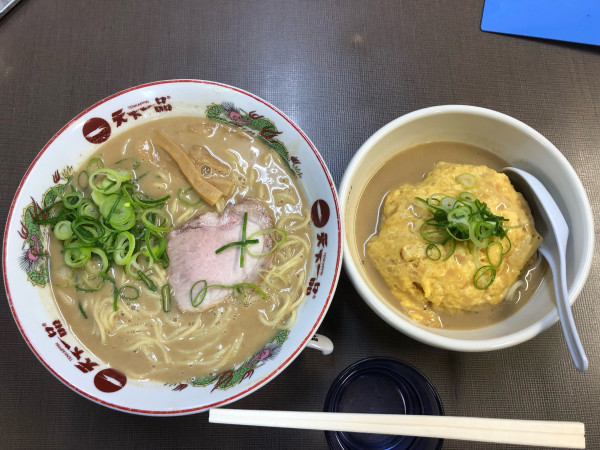 「こってり天津飯定食」@天下一品 錦糸町店の写真