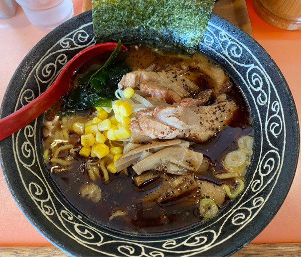 「黒マー油みそらーめん　850円」@Bambooの写真