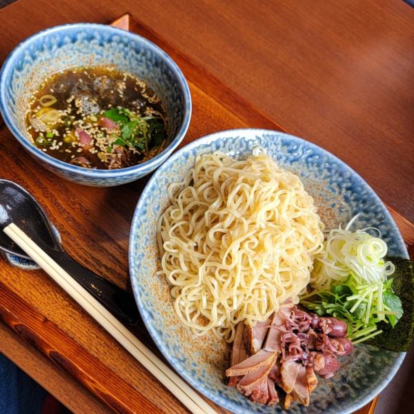 「【限定】ホタルイカ醤油つけ麺」@Omirukの写真