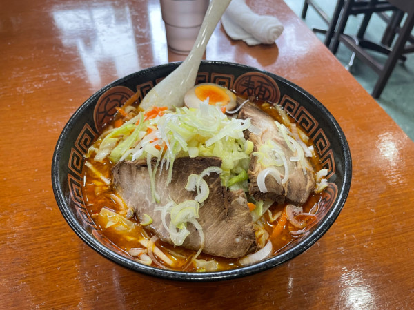 「味噌ラーメン（手打ち麺）」@中国料理 興安園の写真