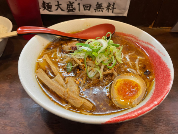 「らーめん」@ら~めん からしや 葛西本店の写真