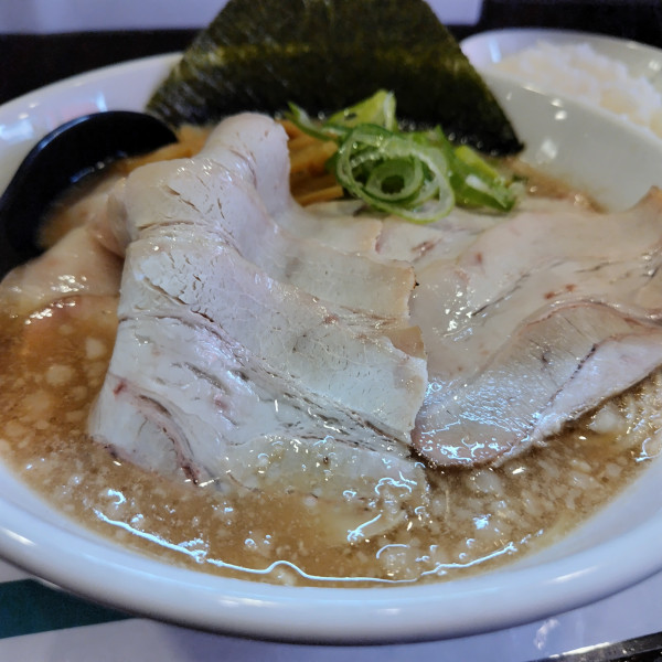 「チャーシュー麺大　1250円」@板橋とんこつ ばしっこの写真