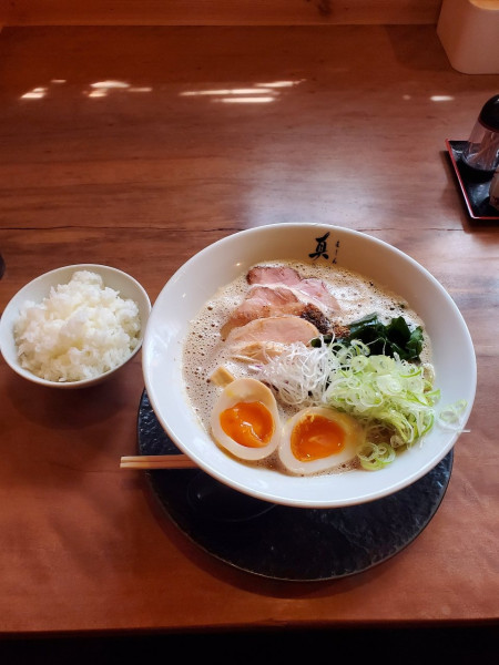 「味噌白湯全部のせ@1400」@真心の写真