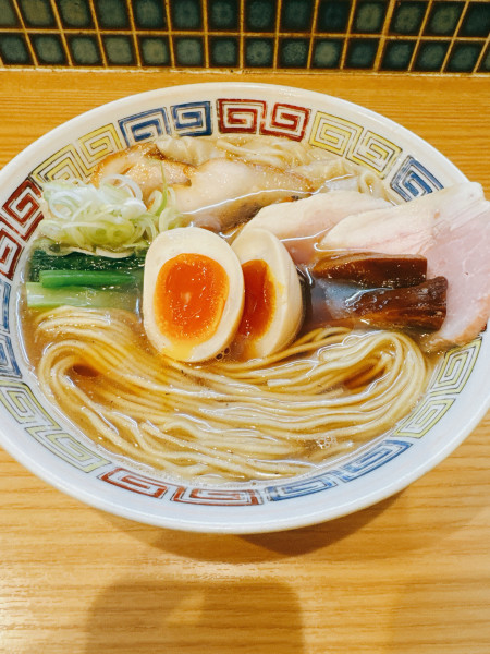 「特製中華そば」@ほっこり中華そば もつけの写真