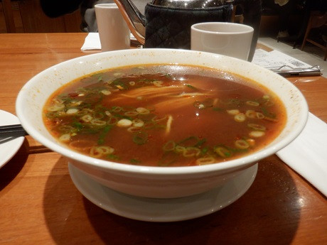 「牛肉麺（醤油味）（肉なし）」@鼎泰豊 南西店の写真